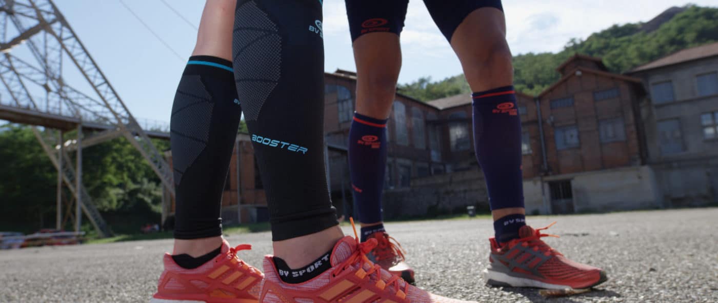 BV Sport - Chaussettes de running, manchons de contention