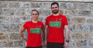 Image de l'article Les T-shirt Asics « finisher » du marathon de paris à la sauce écolo