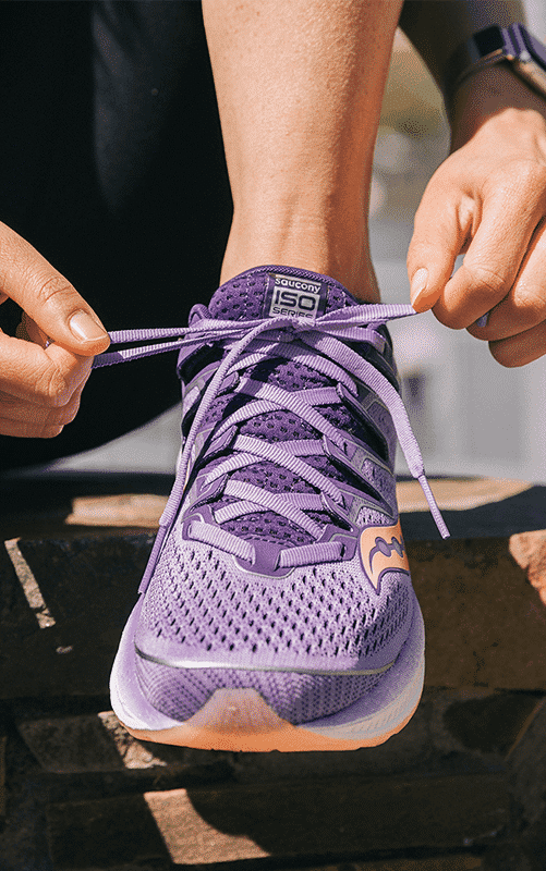 saucony triumph iso femme violet