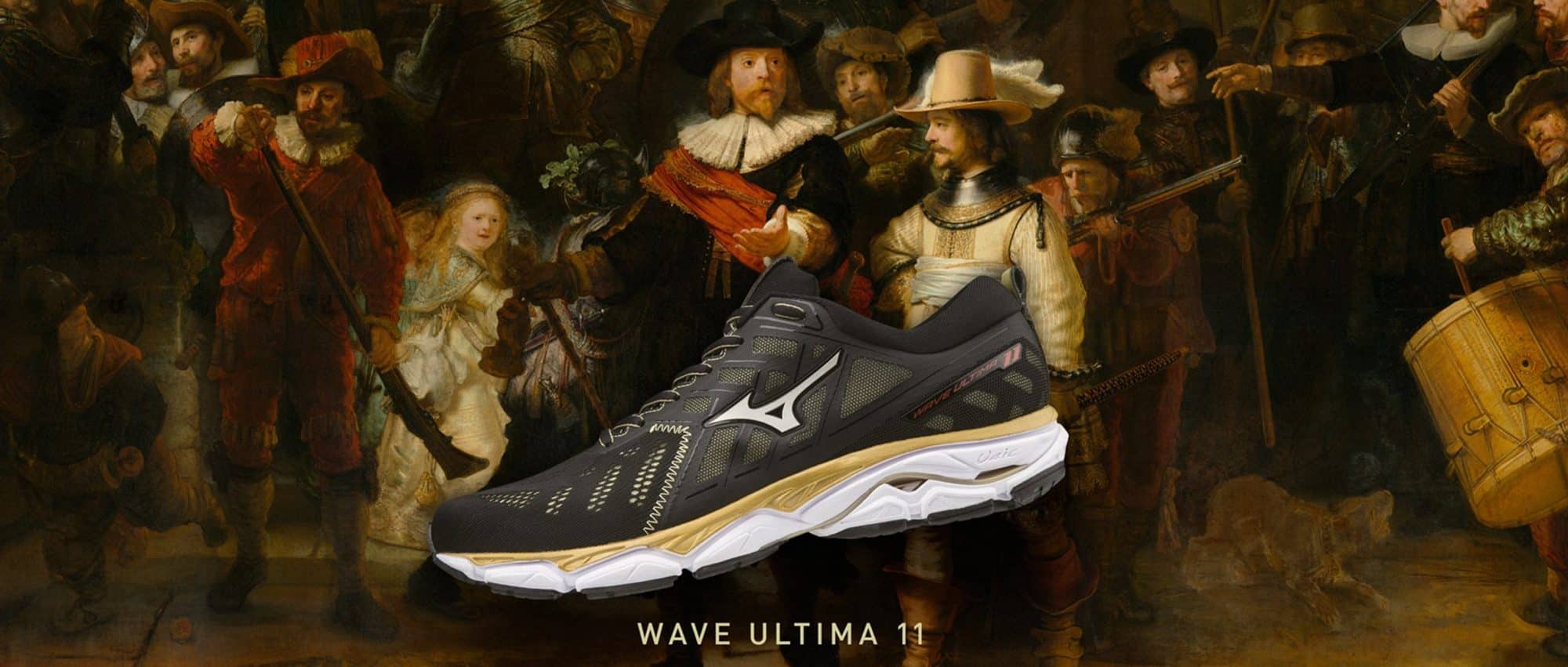 Mizuno Wave Ultima 11 edition marathon d Amsterdam runpack