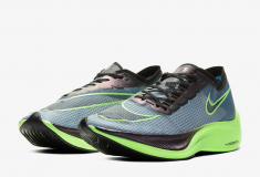 Image de l'article Un nouveau coloris bleu foncé et vert de la Nike Vaporfly Next% est disponible !