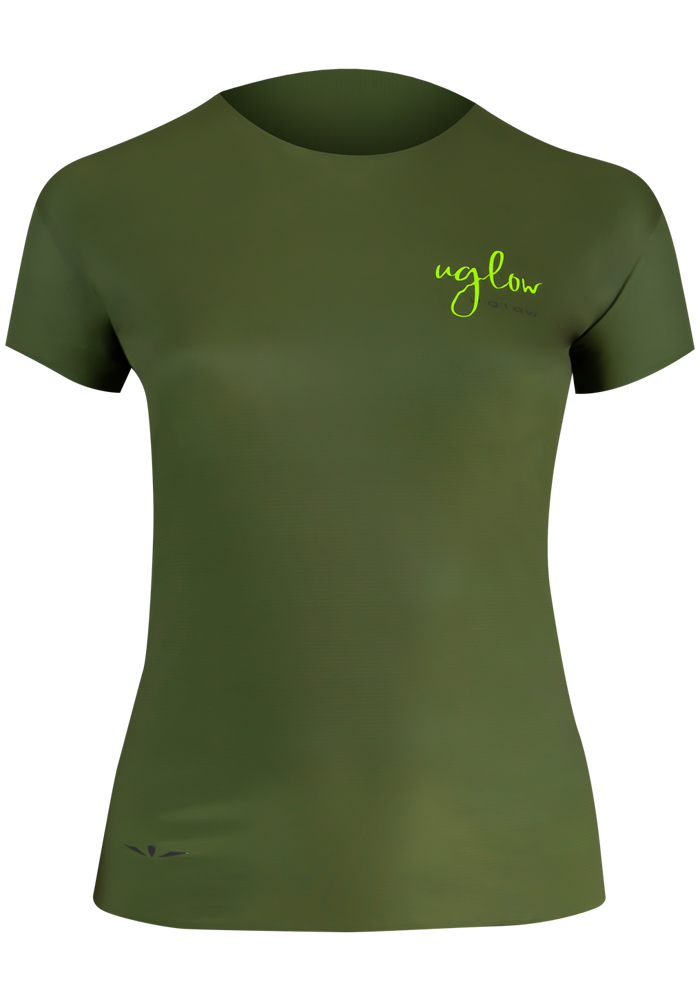 Uglow-collection-capsule-1-t-shirt-femme-Super-Speed-AERO-kaki