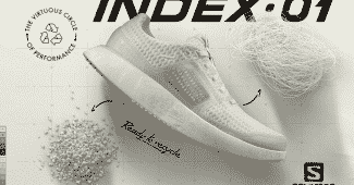 Image de l'article L’INDEX.01, une chaussure de running haute performance recyclable par Salomon