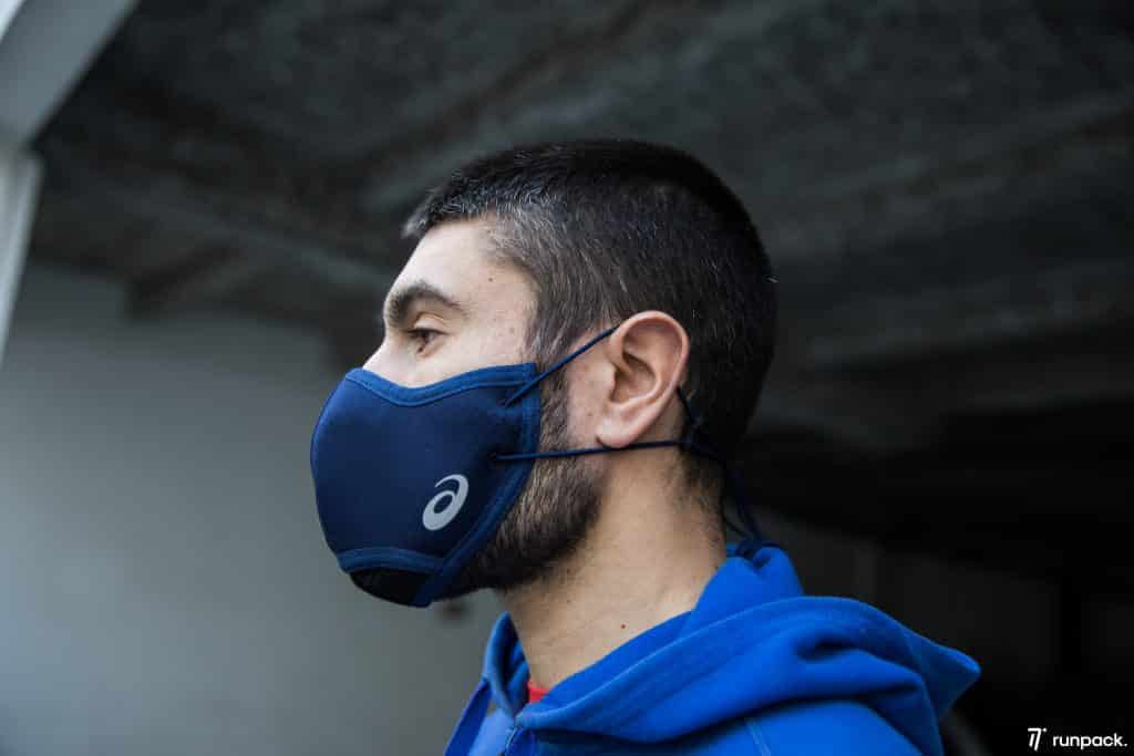 ASICS FACE COVER masque running Test et avis runpack.