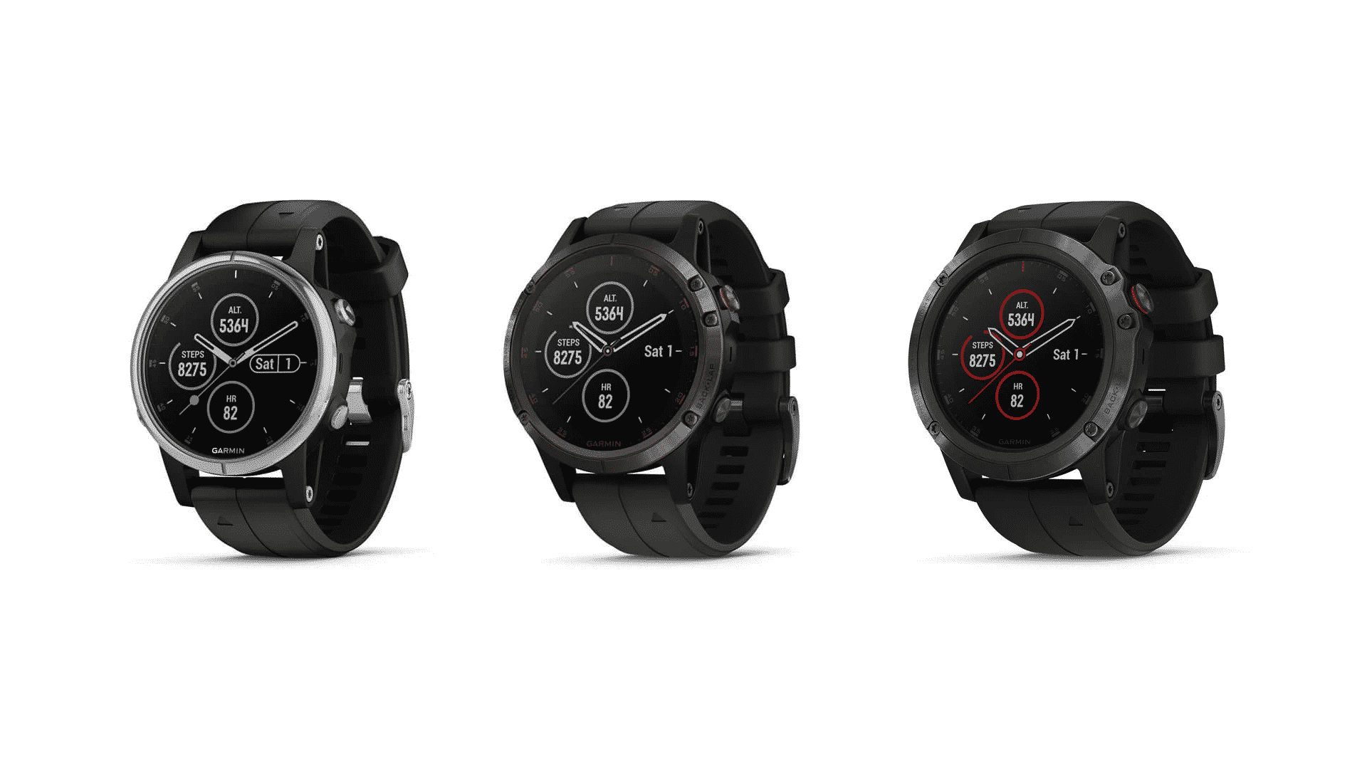 difference fenix 5 and 5 plus