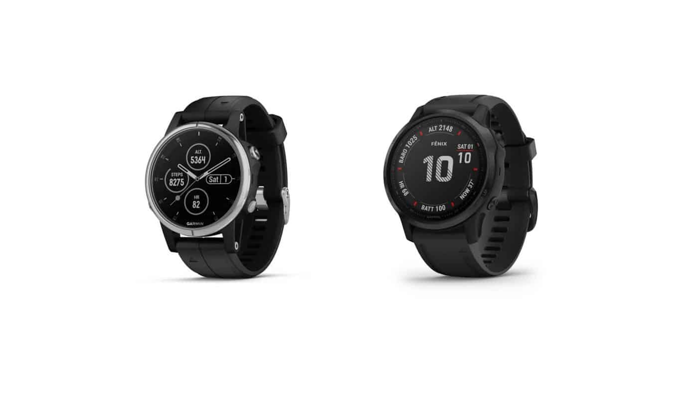 difference fenix 5 and 5 plus