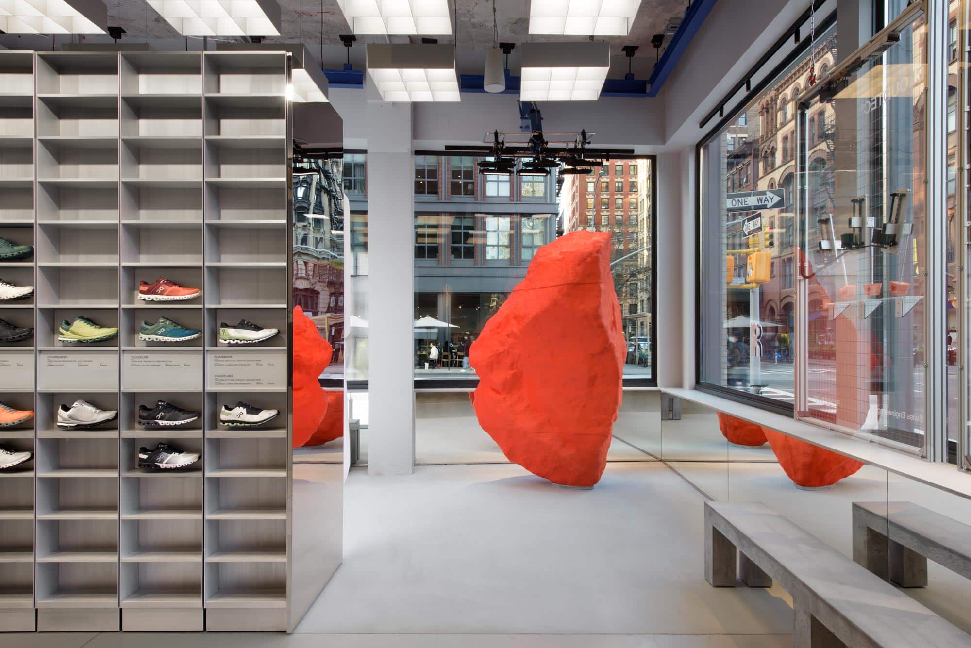 On Running revolutionne l experience retail running