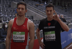 Image de l'article Tenues inédites et originales pour Bosse et Lavillenie à Karlsruhe