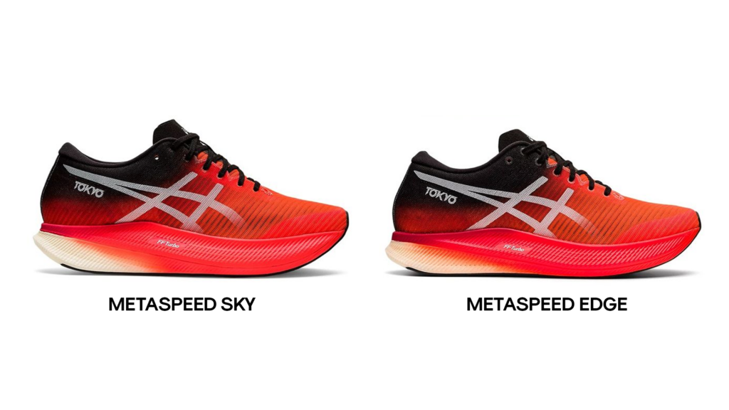 comparaison asics metaspeed sky edge