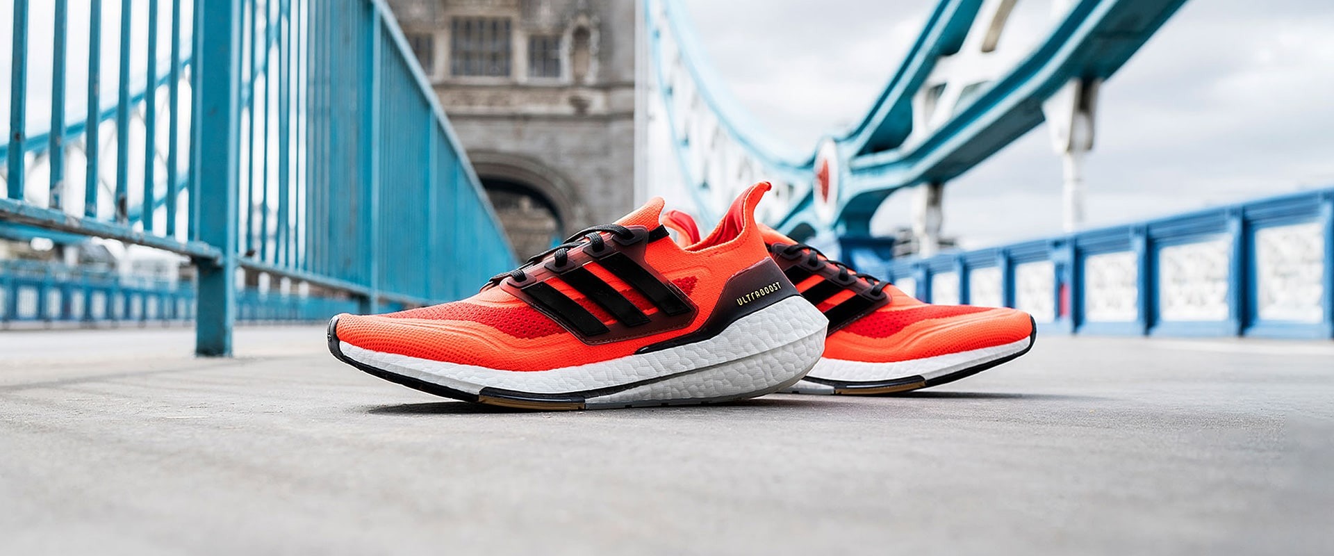 adidas Ultraboost 21 aux couleurs des marathons de Boston et de Londres