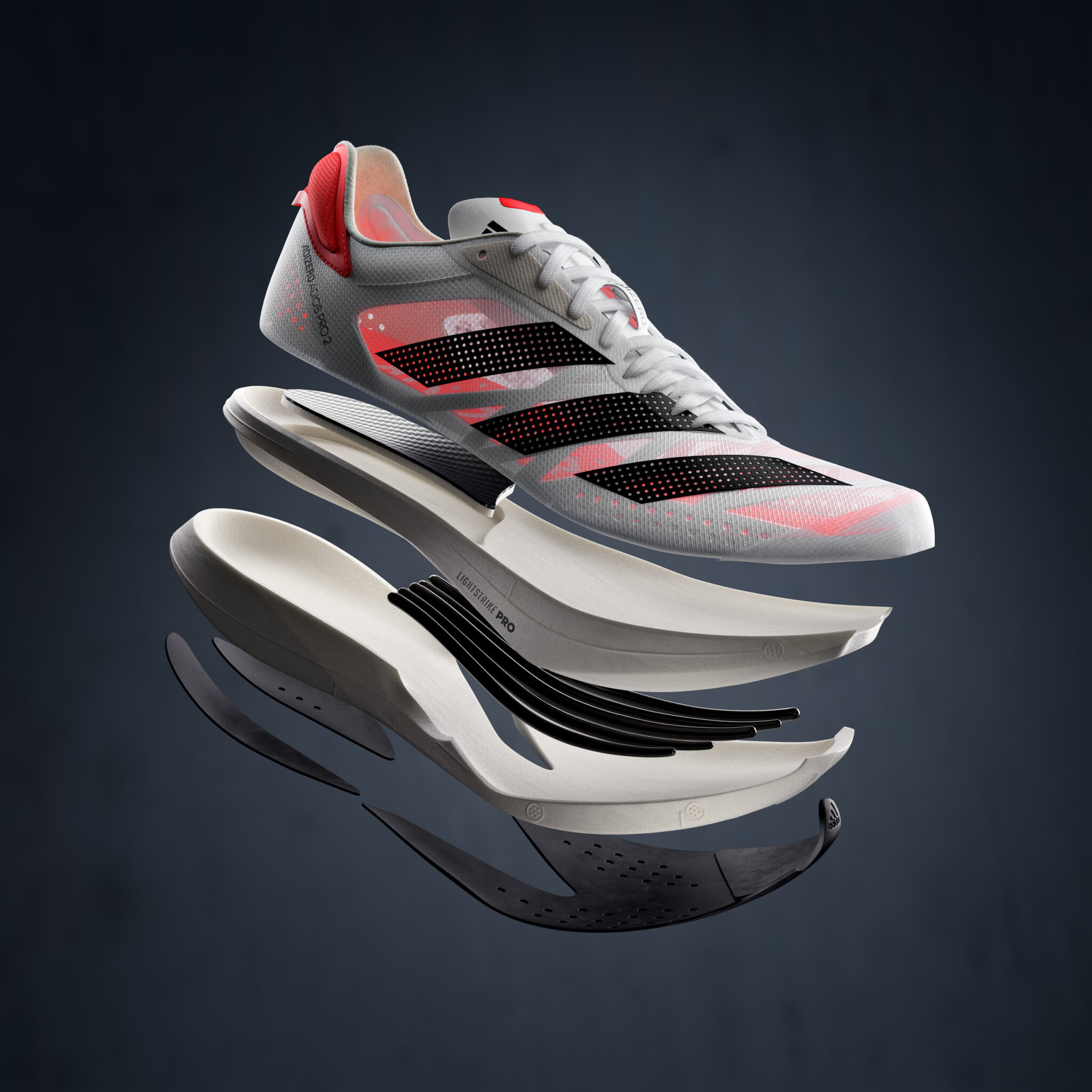 adidas ADIZERO ADIOS PRO 2, BOSTON 10, PRIME X, AVANTI