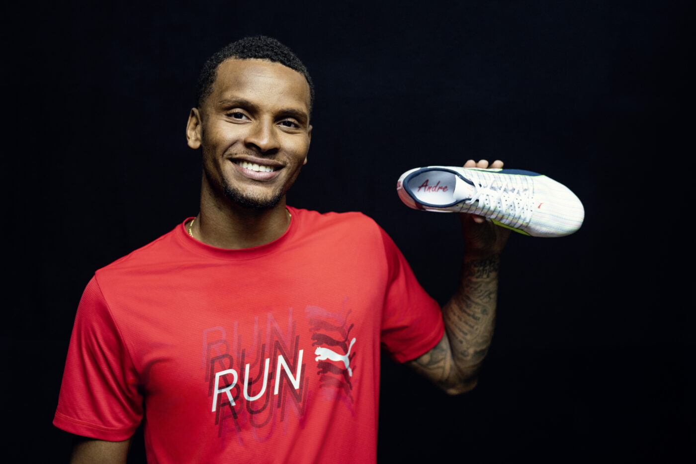 Andre De Grasse PUMA FASTER