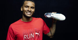 Image de l'article PUMA x Andre De Grasse – Une édition limitée de la evoSPEED Tokyo Future 2 SP
