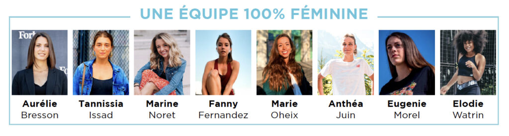 Team 100% féminine New Balance Marseille Cassis