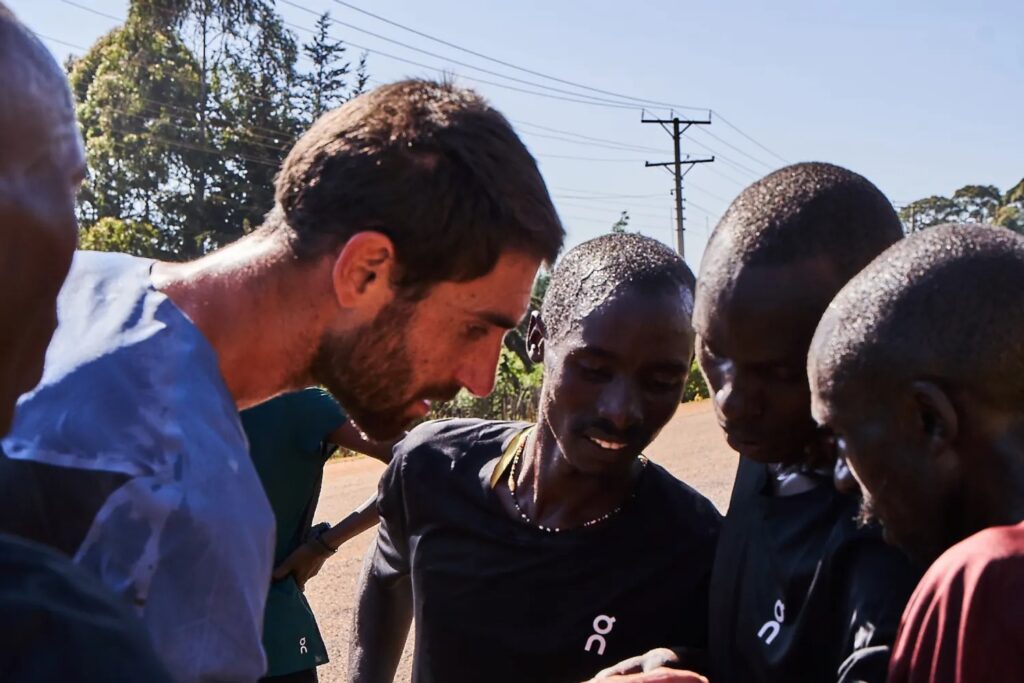 Milimani Runners On Running Trail Kenya