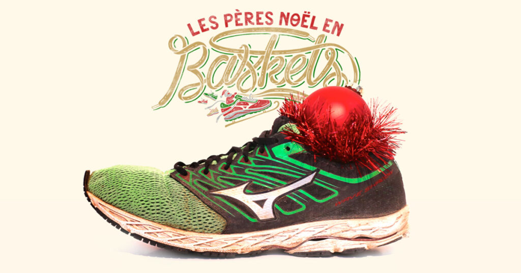 Mizuno Les Pères Noel en Baskets