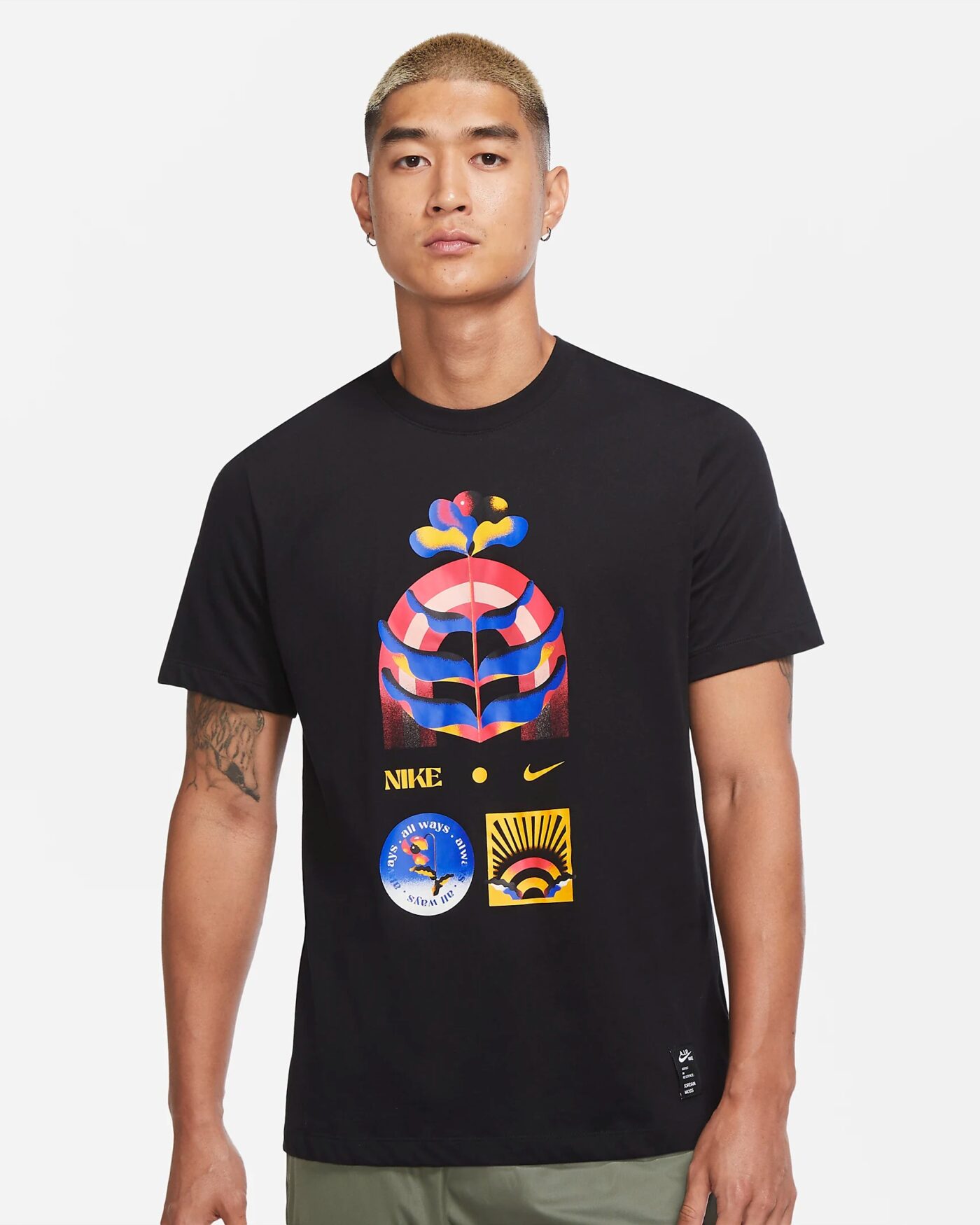 T shirt Nike Jordan Moss Artist In Residence