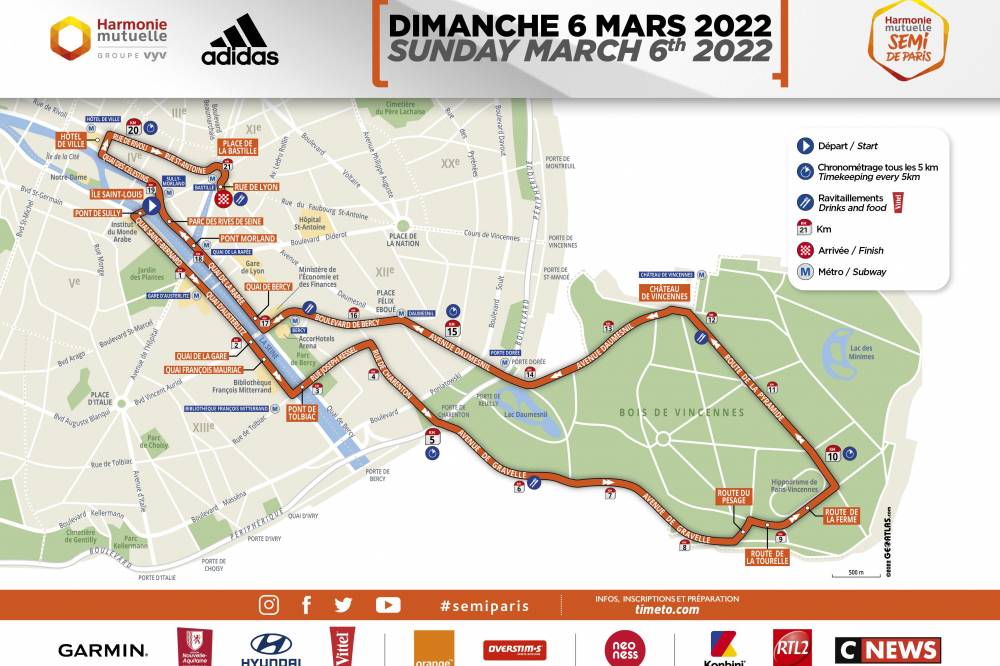 semi_marathon de paris parcours