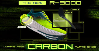 Image de l'article JOMA dévoile sa toute première chaussure à plaque carbone : la R.3000