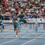 Les différentes tailles de haies en athlétisme
