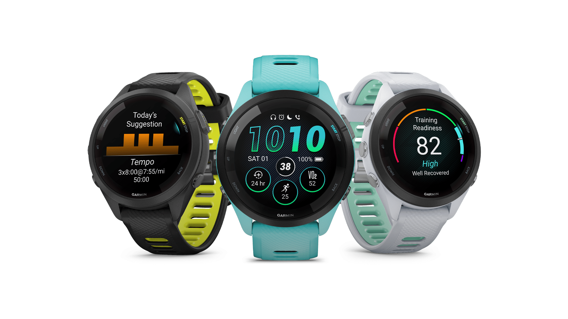 Garmin Forerunner® 265S  Petite montre GPS de running