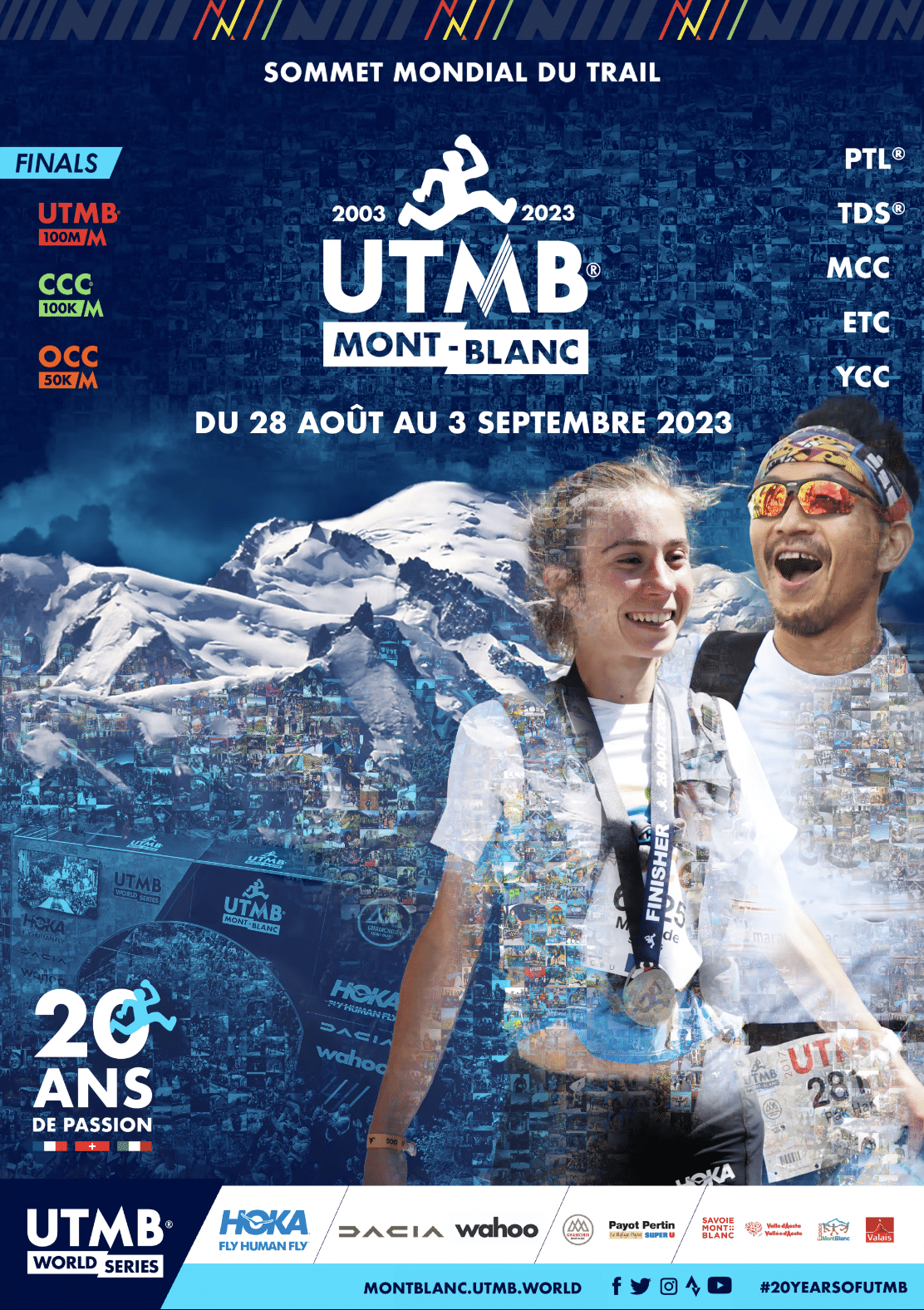 Affiche UTMB 2023