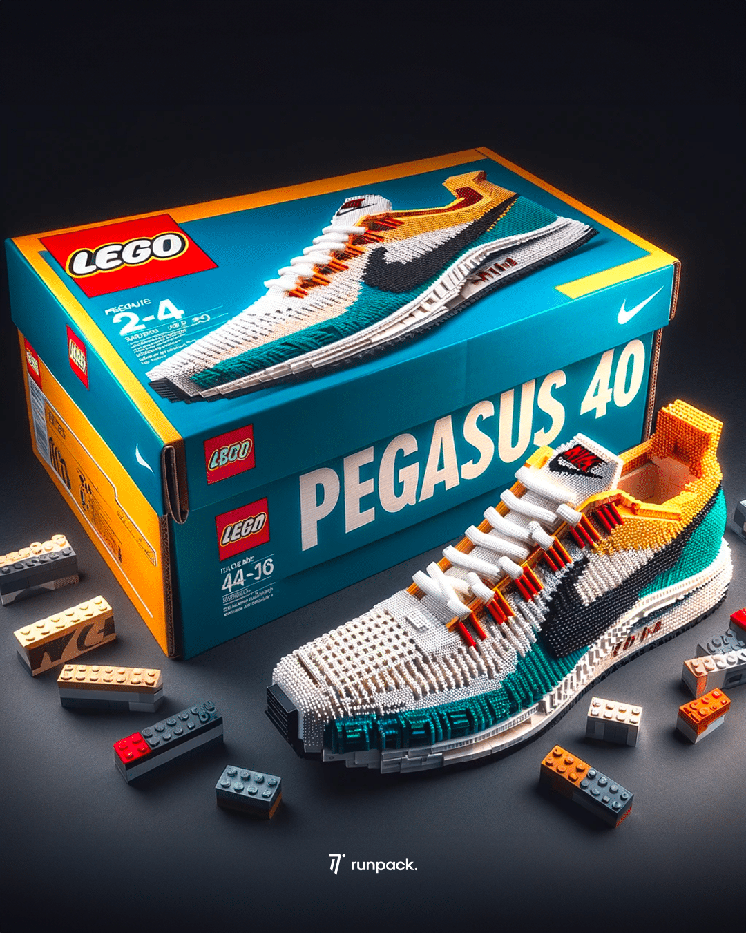 Nike Pegasus 40 LEGO