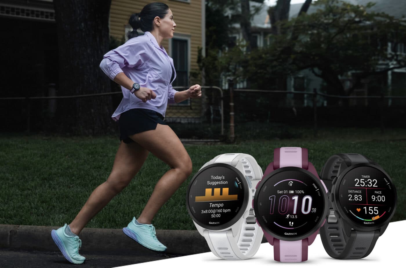 montre garmin forerunner 165