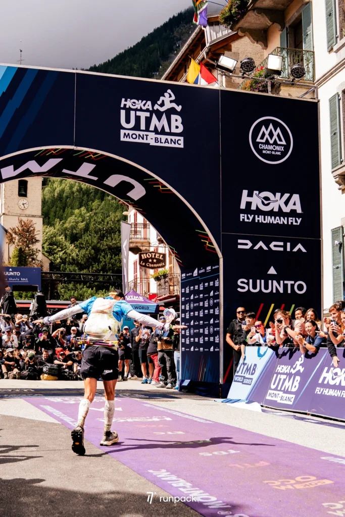 arrivee utmb