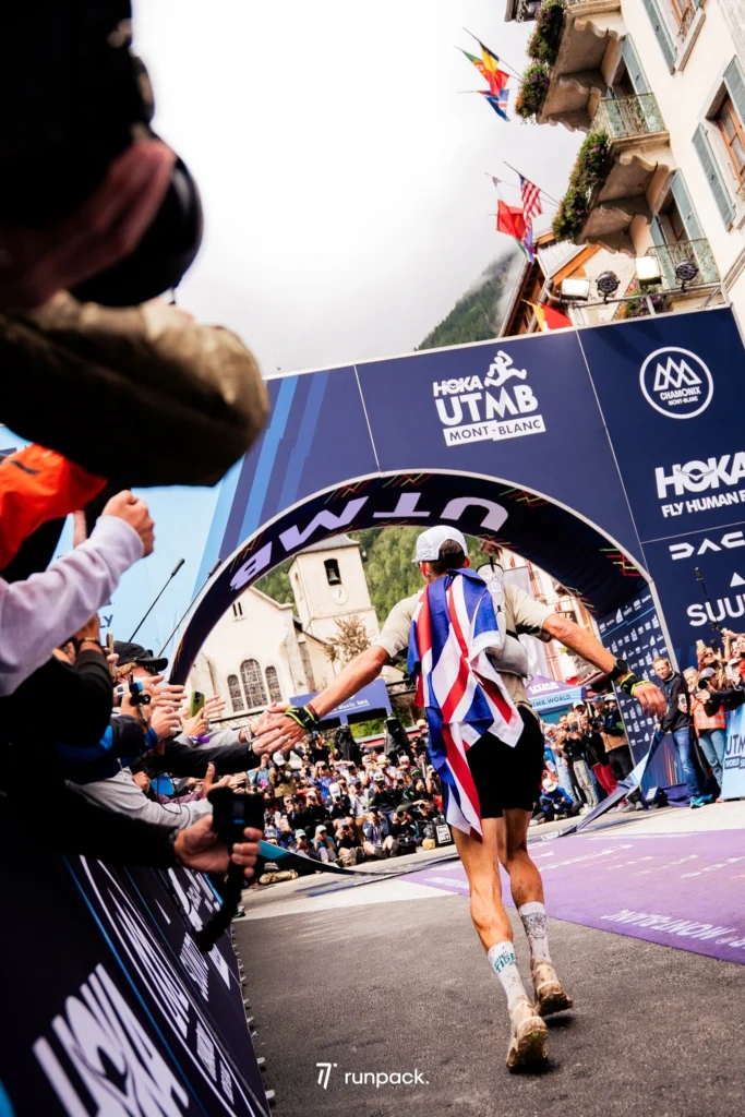 arrivee utmb