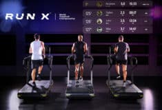 Image de l'article La première compétition mondiale sur tapis de course connecté