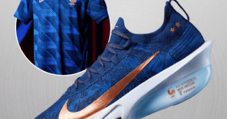 Image de l'article Nike Alphafly 3 x Equipe de France : et si les nouveaux maillots inspiraient des coloris running ?
