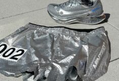 Image de l'article Saucony et Minted New York transforment l’Endorphin Pro 5 en version chrome