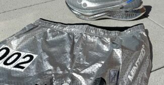 Image de l'article Saucony et Minted New York transforment l’Endorphin Pro 5 en version chrome