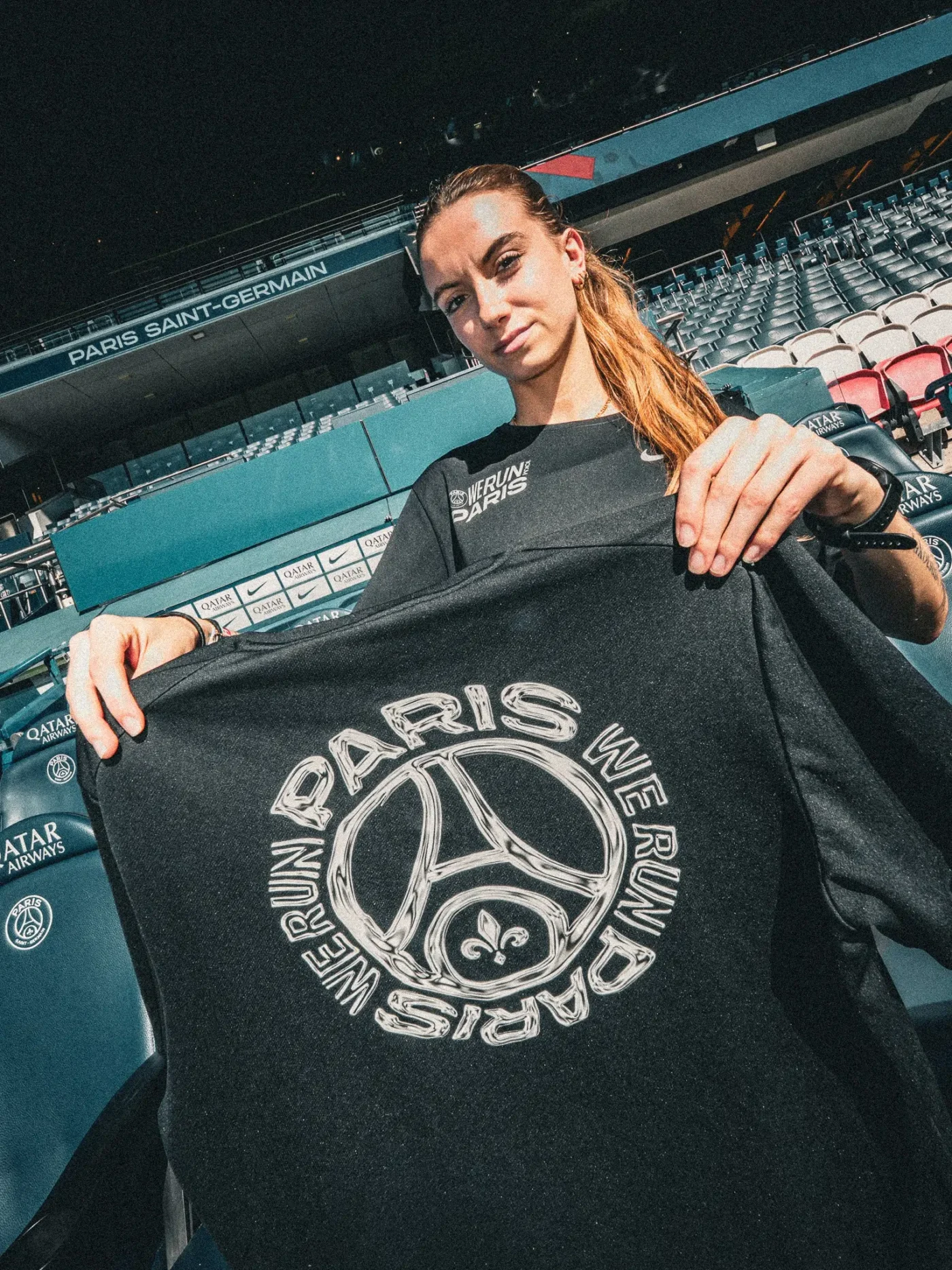tee-shirt we run paris finisher psg