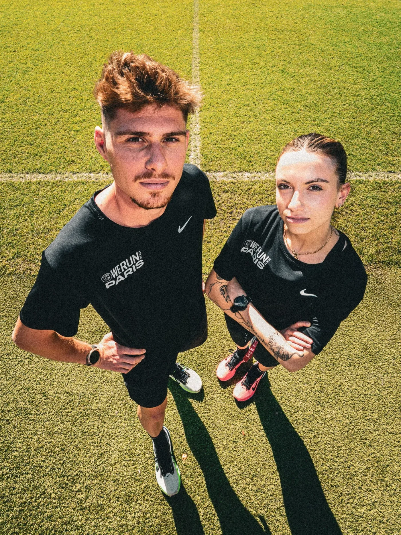 tee-shirt we run paris finisher psg