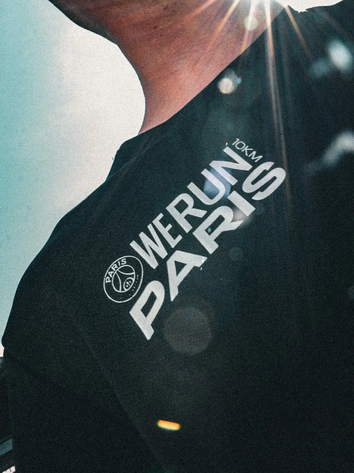 tee-shirt we run paris finisher psg