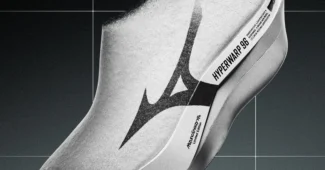 Image de l'article Mizuno dévoile la Hyperwarp 96, une paire pensée pour ne rien peser