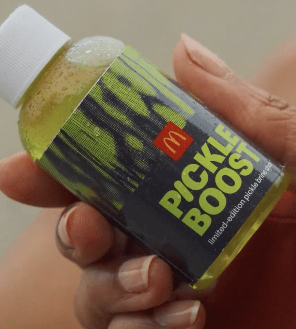 mcdonalds cornichon.